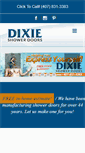 Mobile Screenshot of dixieshowerdoors.com